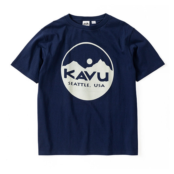 カブー メンズ サークルロゴ Tシャツ