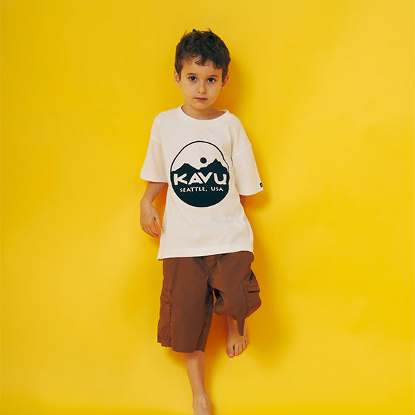 カブー キッズ サークルロゴ Tシャツ