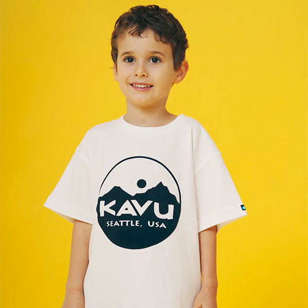 カブー キッズ サークルロゴ Tシャツ