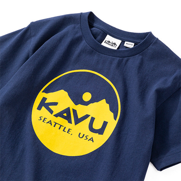 カブー キッズ サークルロゴ Tシャツ