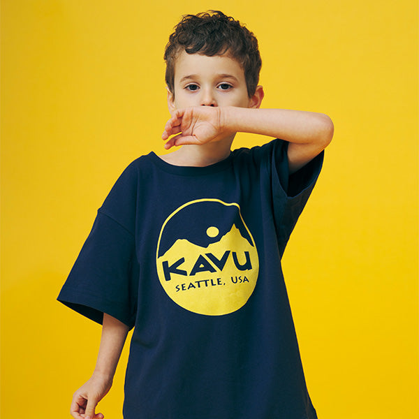 カブー キッズ サークルロゴ Tシャツ
