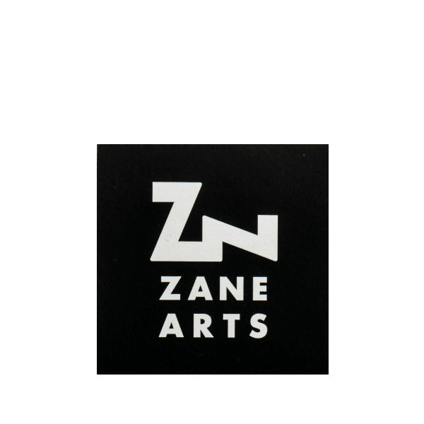 ゼインアーツ スクエアステッカー ブラック AC-005