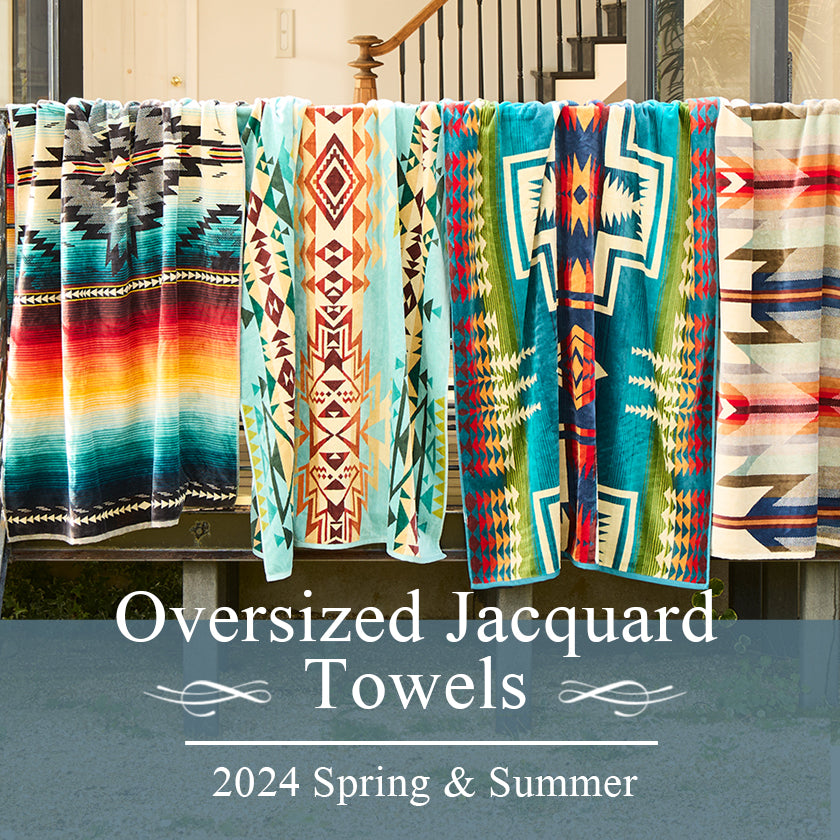 2024 Spring＆Summer ジャガードバスタオルオーバーサイズに新色が登場！