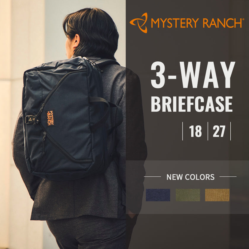 2025｜MYSTERY RANCH 3WAY 新色登場！