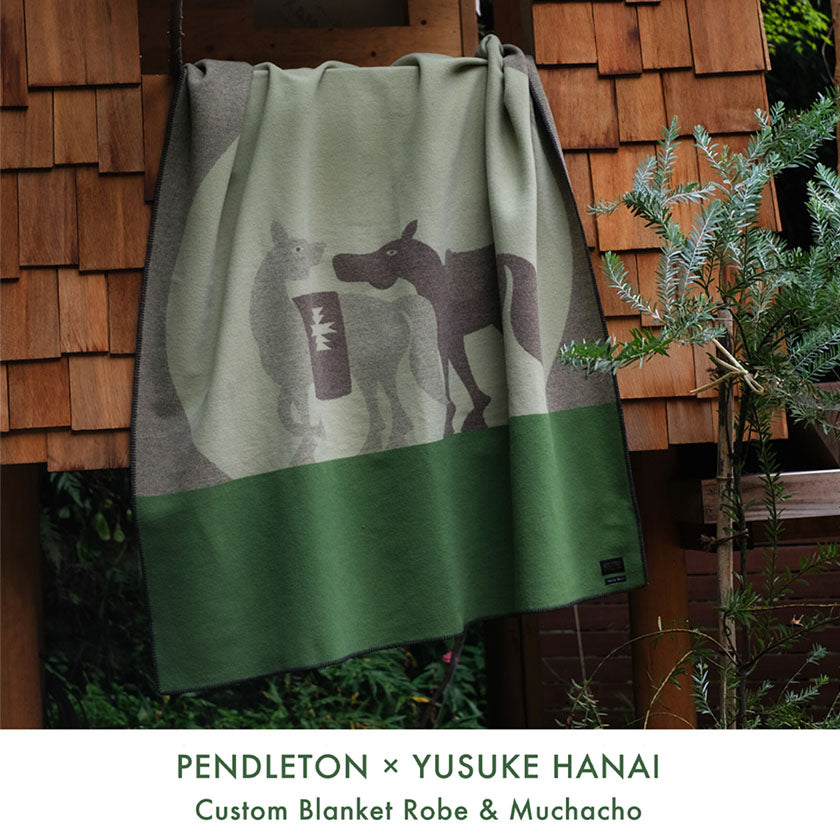 PENDLETON × YUSUKE HANAI Custom Blanket Debut