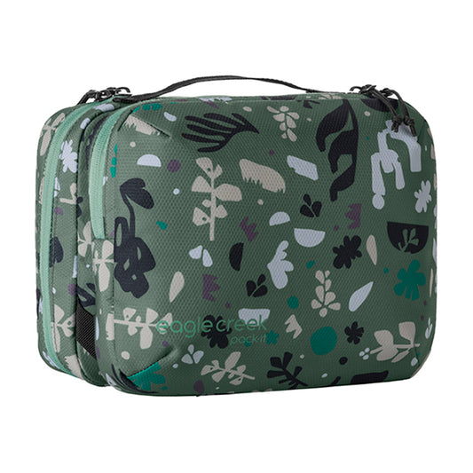 イーグルクリーク パックイット トライフォールド トイレタリーキット ルーツアンドシューツ／ダックグリーン