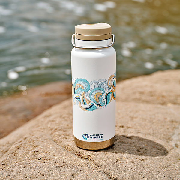 クリーンカンティーン TKワイド ツイストキャップ ウィズストローアメリカンリバー 32oz （946ml）