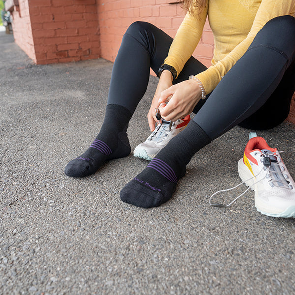 ダーンタフ ウィメンズ 1113 エレメント 1/4 ライトウェイト クッション