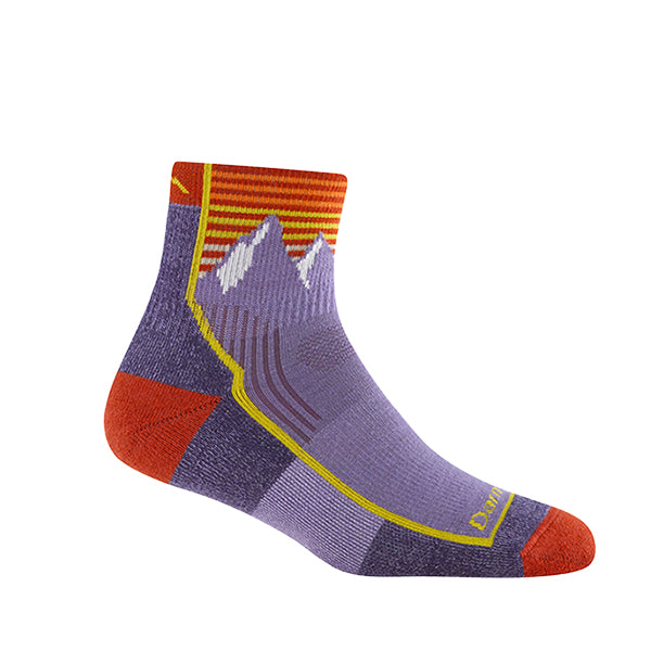 ダーンタフ ウィメンズ 1958 ハイカー1/4ソック ミッドウェイトクッション