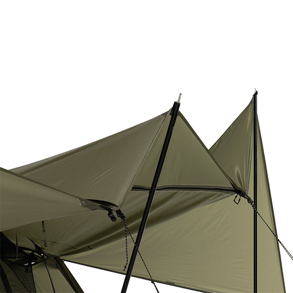 ヘリノックス タクティカル コットテントソロ ハイタープフライ