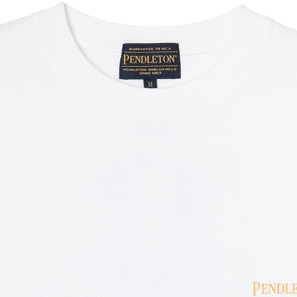 ペンドルトン メンズ バックプリント ロングスリーブ Tシャツ