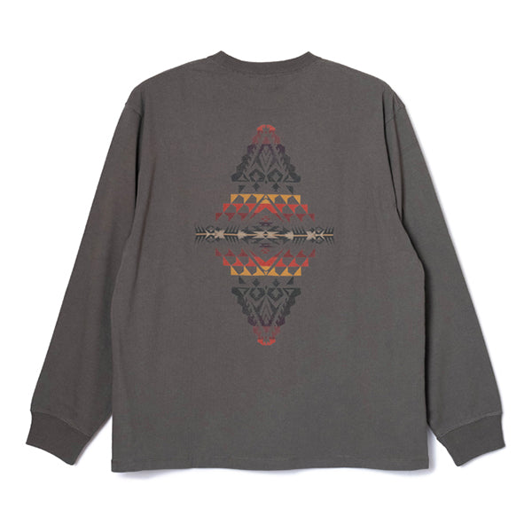 ペンドルトン メンズ バックプリント ロングスリーブ Tシャツ