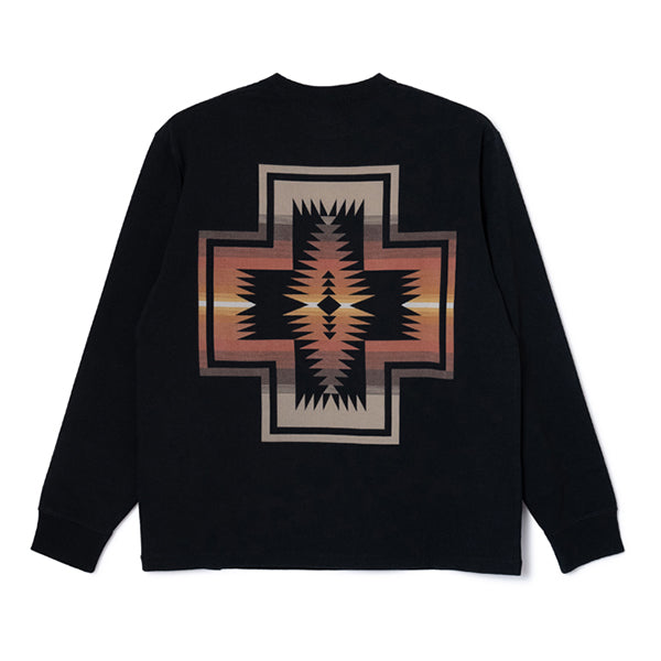 ペンドルトン メンズ バックプリント ロングスリーブ Tシャツ