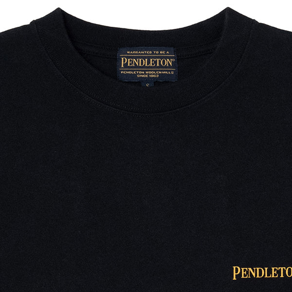 ペンドルトン メンズ バックプリント ロングスリーブ Tシャツ