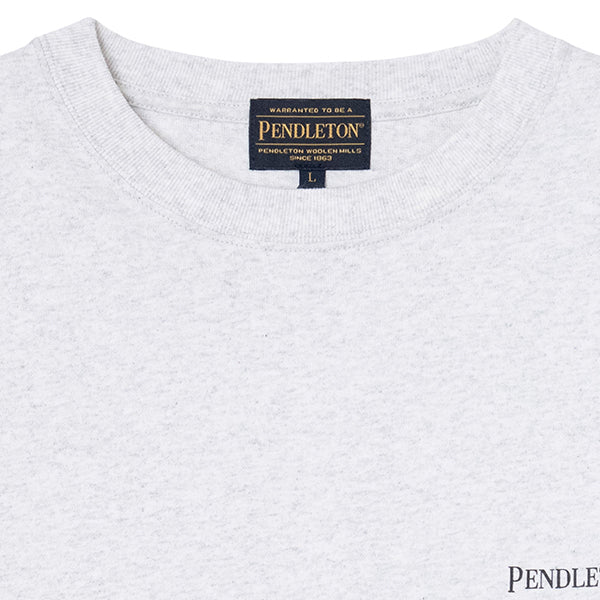 ペンドルトン メンズ バックプリント ロングスリーブ Tシャツ