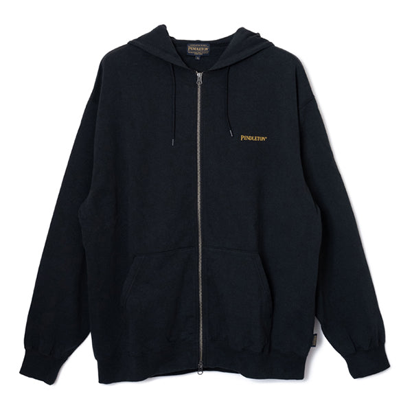 ペンドルトン メンズ ロングスリーブ バックプリント ジップアップフーディー