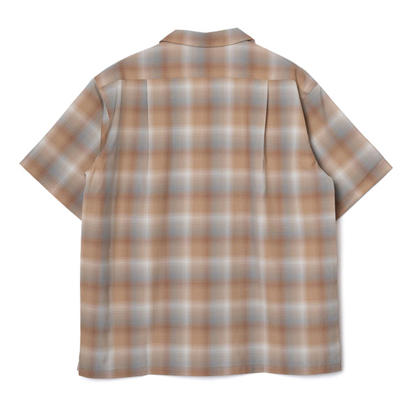 ペンドルトン ショートスリーブ オープンカラーオフスケールウールシャツ