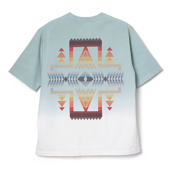 ペンドルトン メンズ ショートスリーブ ジャージーグラデーションダイ MW バックプリントTシャツの画像