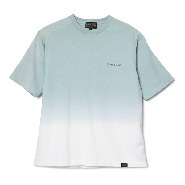 ペンドルトン メンズ ショートスリーブ ジャージーグラデーションダイ MW バックプリントTシャツ