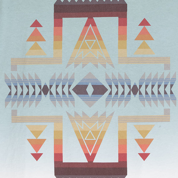 ペンドルトン メンズ ショートスリーブ ジャージーグラデーションダイ MW バックプリントTシャツ