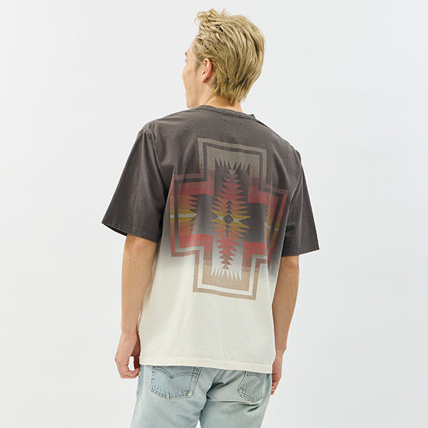 ペンドルトン メンズ ショートスリーブ ジャージーグラデーションダイ MW バックプリントTシャツ