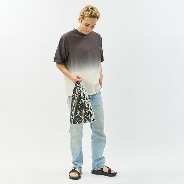 ペンドルトン メンズ ショートスリーブ ジャージーグラデーションダイ MW バックプリントTシャツ