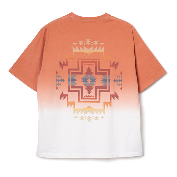 ペンドルトン メンズ ショートスリーブ ジャージーグラデーションダイ MW バックプリントTシャツ