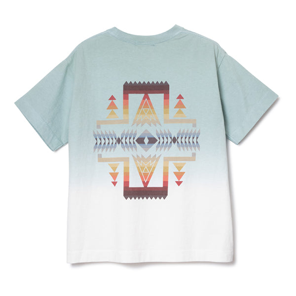 ペンドルトン ウィメンズ ショートスリーブ ジャージーグラデーションダイ MW バックプリントTシャツ