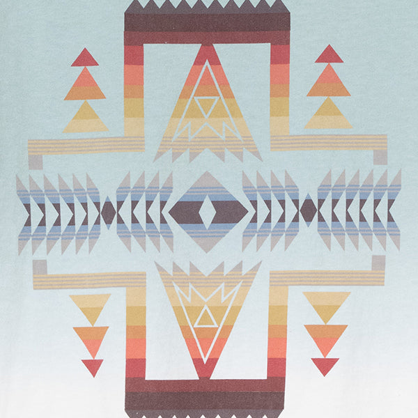 ペンドルトン ウィメンズ ショートスリーブ ジャージーグラデーションダイ MW バックプリントTシャツ