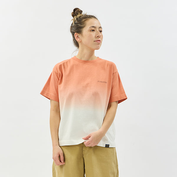 ペンドルトン ウィメンズ ショートスリーブ ジャージーグラデーションダイ MW バックプリントTシャツ