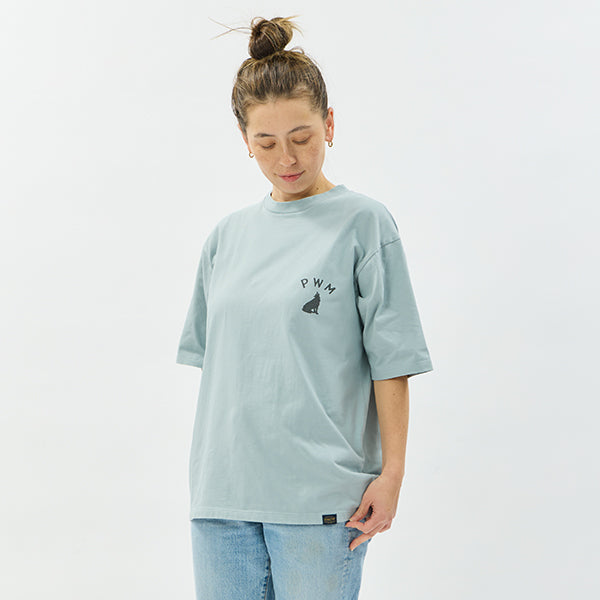 ペンドルトン メンズ ショートスリーブ ナショナルパークガーメントダイ バックプリントTシャツ スレイトブルー