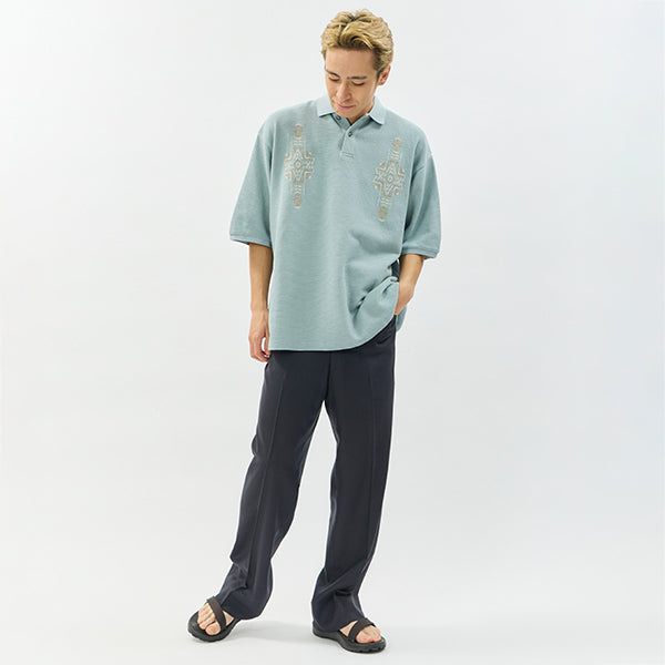 ペンドルトン メンズ ショートスリーブ ピケ エンブロイダリー ポロシャツ