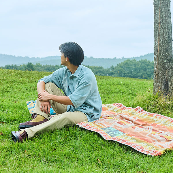 ペンドルトン メンズ ショートスリーブ ピケ エンブロイダリー ポロシャツ