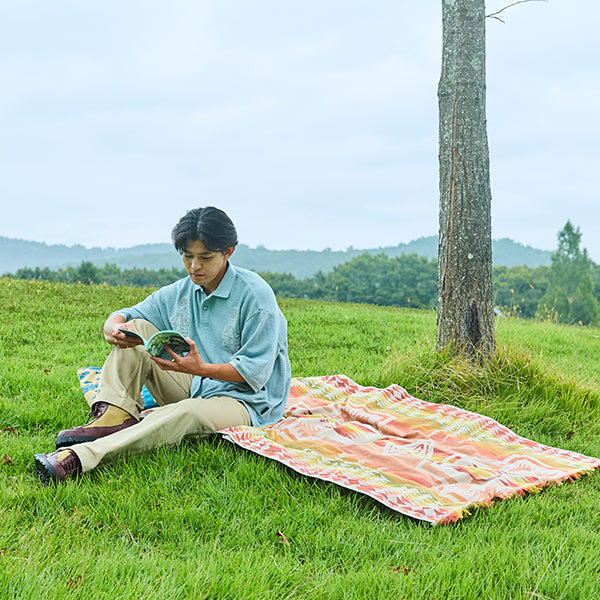 ペンドルトン メンズ ショートスリーブ ピケ エンブロイダリー ポロシャツ