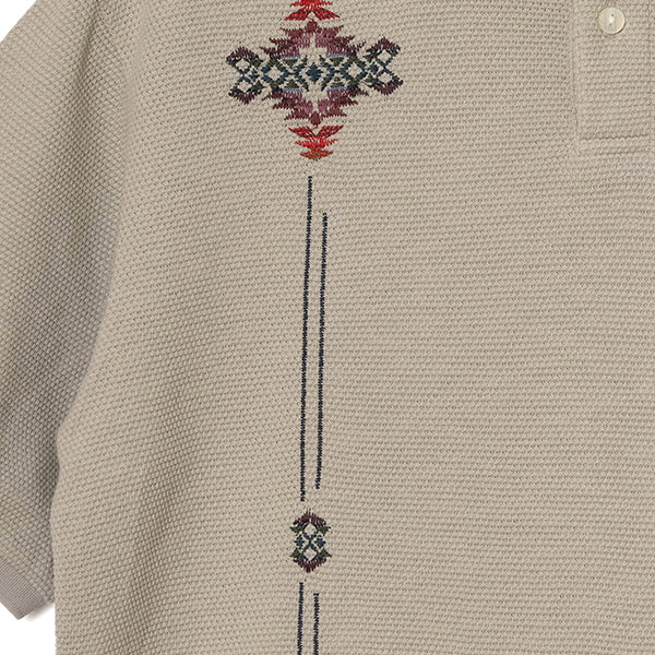 ペンドルトン メンズ ショートスリーブ ピケ エンブロイダリー ポロシャツ