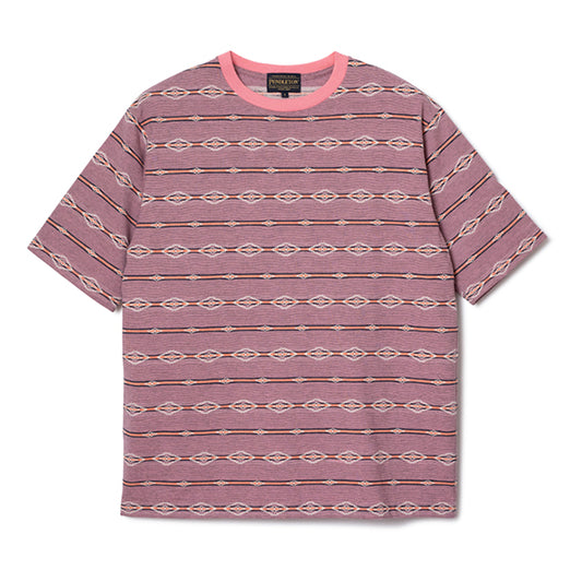 ペンドルトン メンズ ショートスリーブ ジャガード ボーダーTシャツ