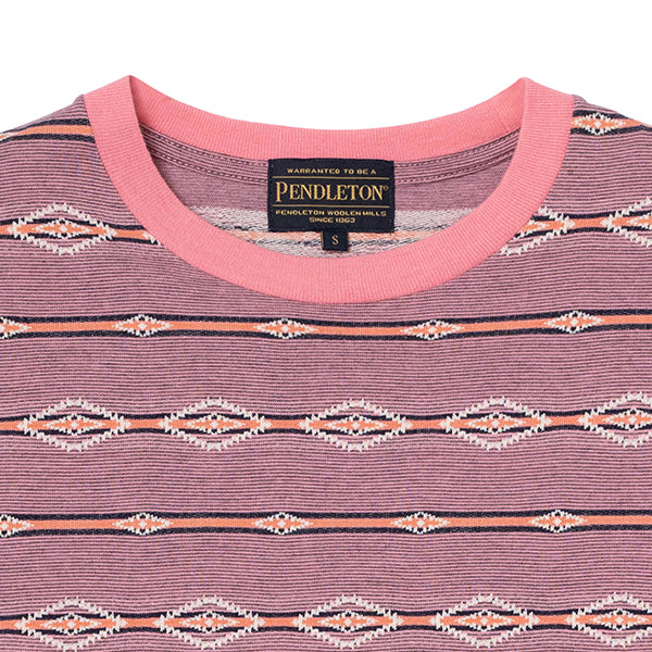 ペンドルトン メンズ ショートスリーブ ジャガード ボーダーTシャツ