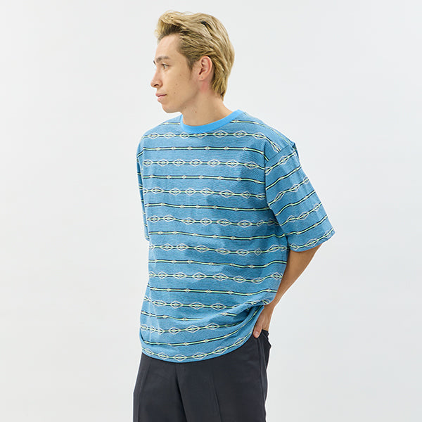 ペンドルトン メンズ ショートスリーブ ジャガード ボーダーTシャツ