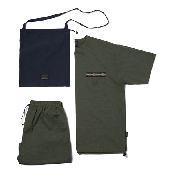 ペンドルトン メンズ カルキュロ ライトウェイトジャージーセット