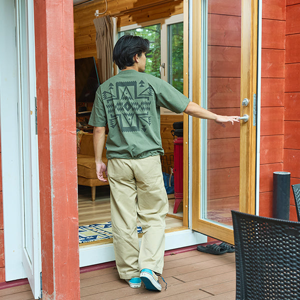 ペンドルトン メンズ ショートスリーブ カルキュロ ライトウェイトジャージー Tシャツ
