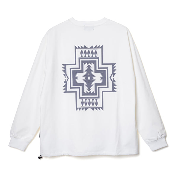 ペンドルトン メンズ ロングスリーブ カルキュロ ミッドウェイトジャージー Tシャツの画像