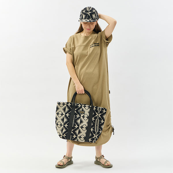 ペンドルトン ウィメンズ ショートスリーブ カルキュロ ミッドウェイトジャージー ドレス