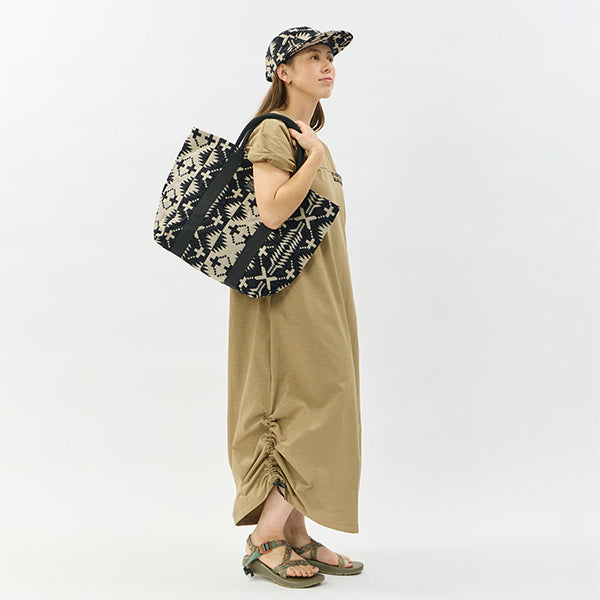 ペンドルトン ウィメンズ ショートスリーブ カルキュロ ミッドウェイトジャージー ドレス