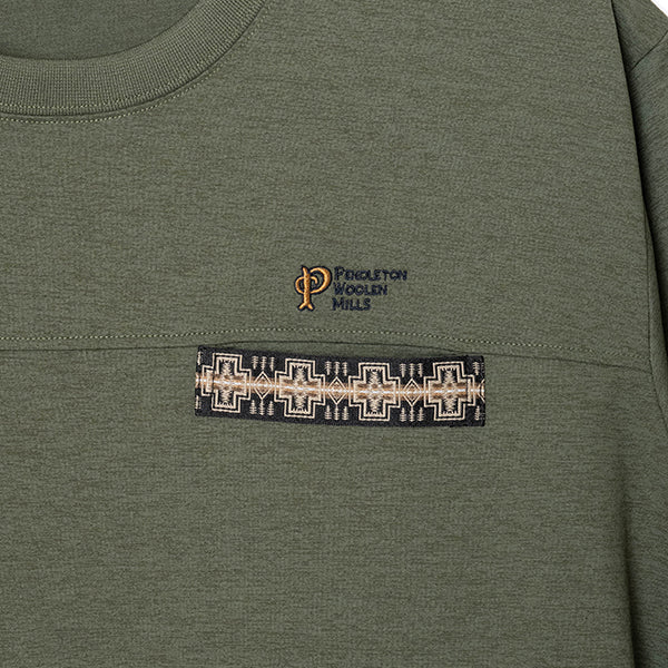 ペンドルトン ウィメンズ ショートスリーブ カルキュロ ミッドウェイトジャージー ドレス