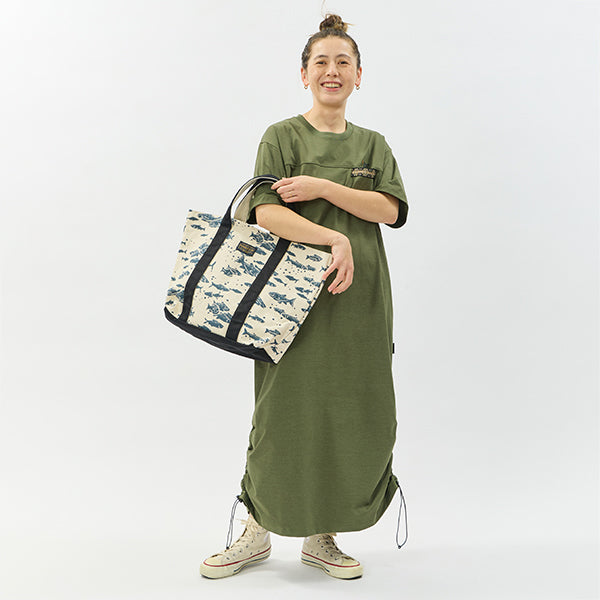 ペンドルトン ウィメンズ ショートスリーブ カルキュロ ミッドウェイトジャージー ドレス