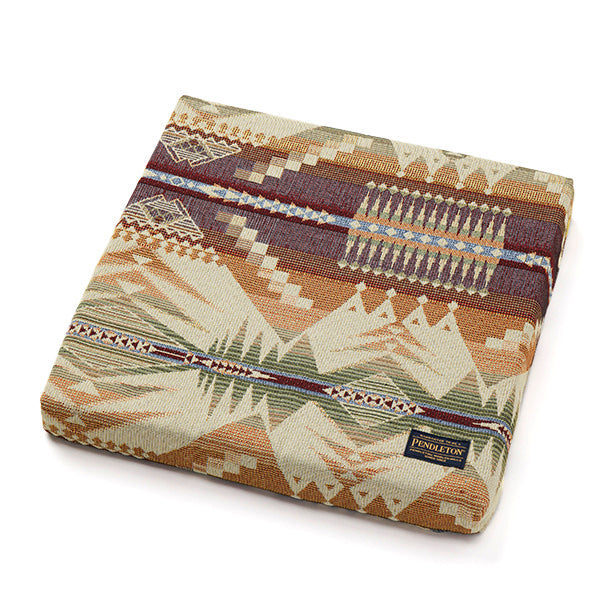 ペンドルトン ジャガードシートクッションの画像