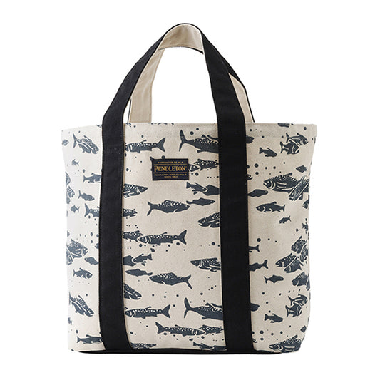 ペンドルトン サーモンフォールズ スローキャンバス ラージトートバッグ