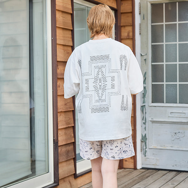 ペンドルトン ショートスリーブ バックエンブロイダリー Tシャツ