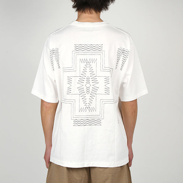 ペンドルトン ショートスリーブ バックエンブロイダリー Tシャツ