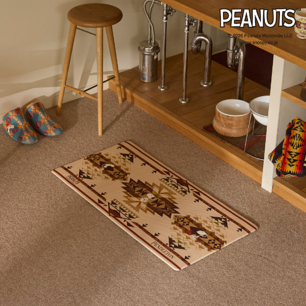 ペンドルトン PEANUTS PVC キッチンマット